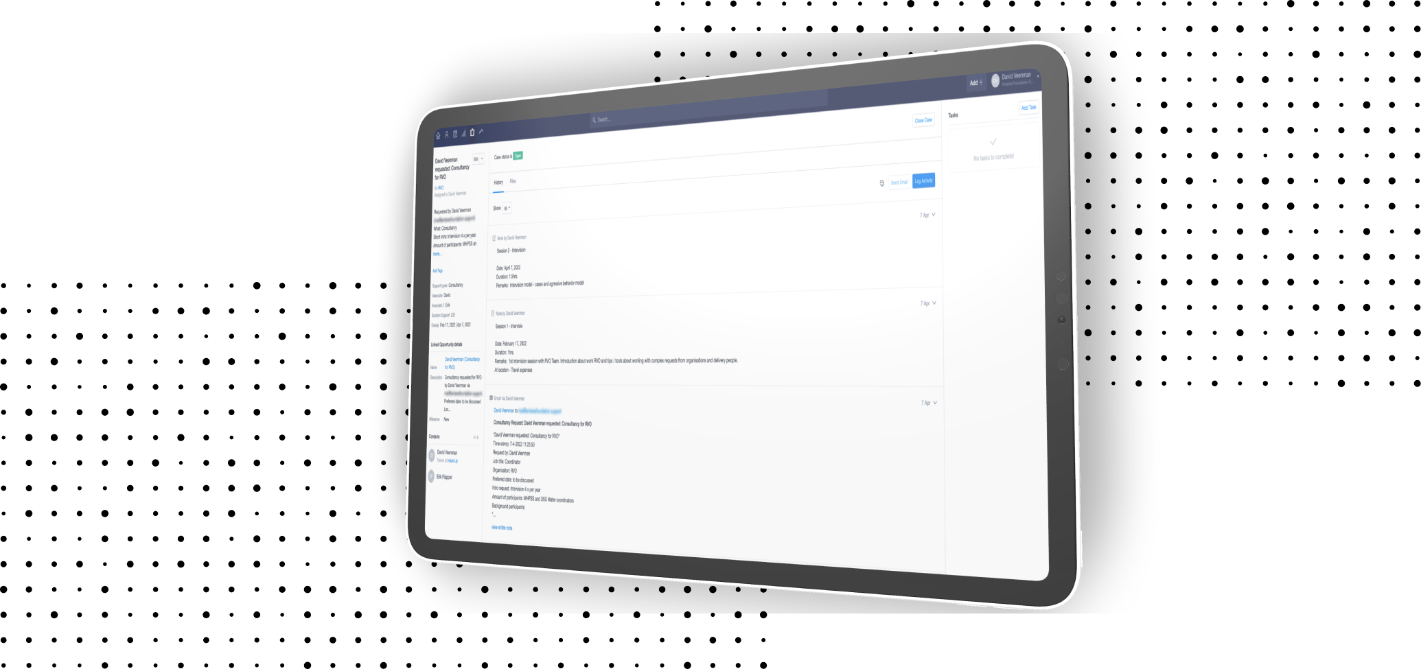 Filling software gaps with a freelancer portal