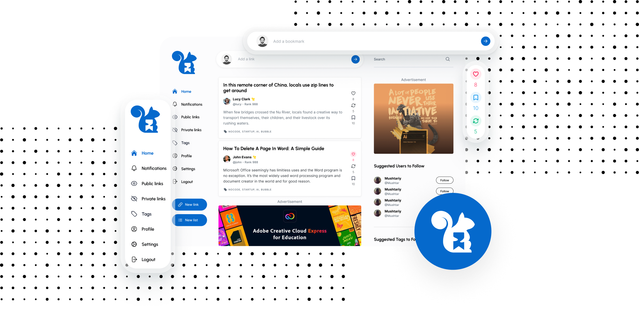 Nous avons développé une application Bubble pour des millions d'utilisateurs